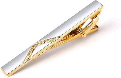 Krawattenklammern für Herren, Metall, Krawattennadel, Kristall, für Hemden, für Hochzeitszeremonien, Metall, goldene Krawattenklammer, Herren-Accessoires