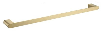 Generisch HandtuchstangeBadezimmerzubehör-Hardware-Sets aus gebürstetem Gold, 304 Edelstahl, Stangenhaken, Toilettenpapierhalter, Becher, Seifenhalter, einzelne Handtuchstange