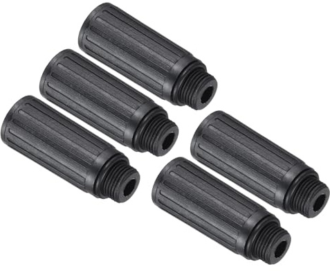 PATIKIL 5 Pz Tappo di Riempimento Olio Compressore d'Aria 15.5mm Nero | Tappo di Sfiato di Ricambio per Compressore d'Aria comuni