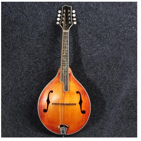 Mandolin For Beginners 70cm High Spruce Single Board Tiger Maple Back And Sides Handmade Professional Mandolin