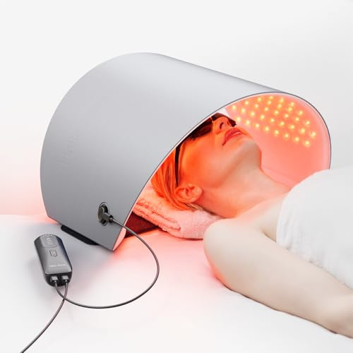 Hello Face Thérapie par Lumière Rouge pour le Visage, Approuvée par la FDA, Masque LED à 4 Modes, Lumières Bleue, Rouge et Infrarouge, Appareil PDT Photonique pour Soins Visage et Corps