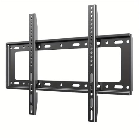 tv mount, Universal Fixed Low Profile Wall Mount 40-85 Flat/Curved 70kg Max VESA 600X500mm,For Most Flat/Curved TV(40-85 inch)