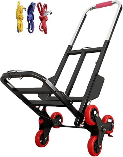Heavy-Du Folding Wheelbarrow with – Portable Garden Cart for Landscaping, Construct, and Outdoor Projects
