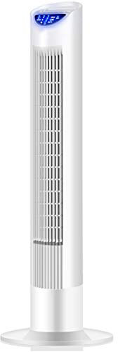 Ventilateur Climatiseur Portable Quiet Tour Colonne Climatisation Silencieux De Puissant Et Ultra avec 2 Modes 3 Vitesses (Blanc,Mécanique)