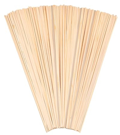 Zuckerwattestäbe Holz Vierkantstäbe für Zuckerwatte Ø 4 mm Länge 30 cm (500)