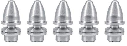 RC Propeller Adapter, Robuster Aluminium Halter, 5 mm Propeller Clip für bürstenlose Motoren, 5 Stück/Satz, für Drohnen, Flugmodelle, Bootsantriebe und Hobbyisten