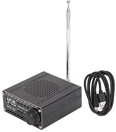 ATS 20 SI4732 Vollband-Funkempfänger Radios Kurzwellenempfänger AM FM MW SW SSB LSB USB-Scanner Tragbar mit Antenne Tragbares Radio Stereoradio für Outdoor-Aktivitäten