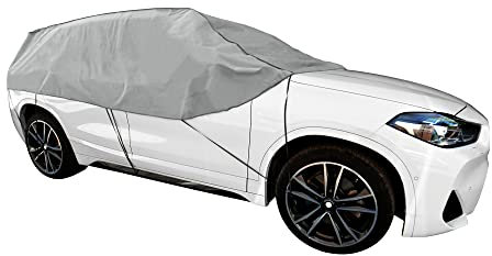 Z4L Autoabdeckung Halbgarage für Winter Sommer Herbst Scheibenabdeckung SUV geeignet für Nissan Qashqai II Bj. ab 2014