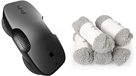 Robot lavavetri elettrico Robot lavavetri domestico Auto lavavetri Rondella Aspirapolvere Veloce Sicuro Intelligente Progettato per finestre esterne/interne Tavolo Piastrelle Soffitto (B Agg