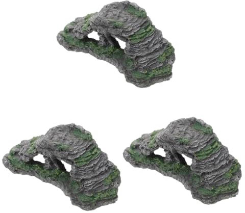 HANABASS 3pezzi Basking per Tartarughe Accessori per Terrario per Rettile per Climbing per e Lucertole