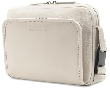 Kapten & Son Lulea Crossbody Bag Sandstone 1,35 L | Bauchtasche Damen & Herren | Handtasche Beige | Umhängetasche klein | ideal für Reisen, Alltag, City