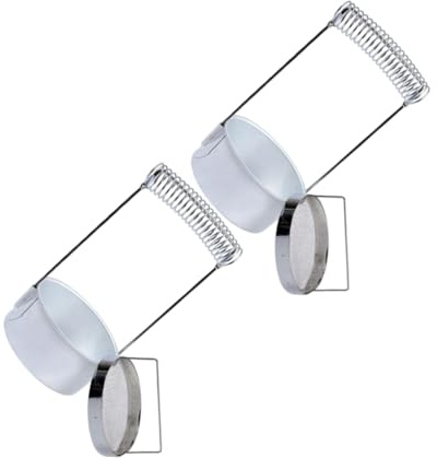 SHINEOFI 2pcs Stainless Steel Paint Brush Cleaning Bucket with Integrated Drying Rack Efficient Washer for Oil Painting Tools Stable Base for Artists and Pottery Projects
