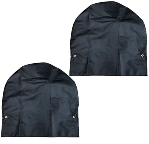 Emiif Reifenabdeckungen für Wohnmobil, Auto, Radabdeckungs-Set, wasserdicht, Oxford-Stoff, Reifenschutzhülle für Wohnwagen, Wohnmobil, Anhänger, Camper, Van, SUV, 72,5 cm