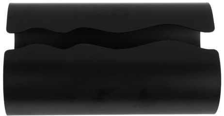 ARTIBETTER Boîte à Mouchoirs en Acier Inoxydable Noir 450 G Distributeur de Mouchoirs Résistant à L’Humidité Anti-Traces de Doigts Compatible avec Plusieurs Formats pour Bureau Hôtel et