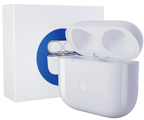 Kabelloses Ladecase Kompatibel mit AirPods Pro 1 und AirPods Pro 2,Wireless Charging Case Original Ersatz Replacement,Bluetooth Pairing Sync Button