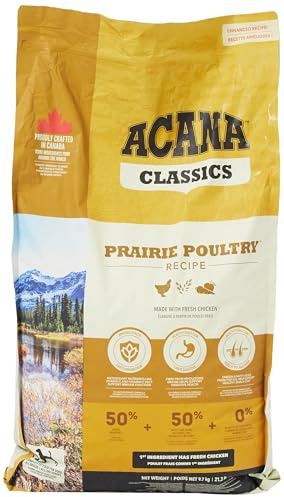 Acana Classic Prairie Poultry KG. 9,7 Cibo Secco Senza Cereali Per Cani