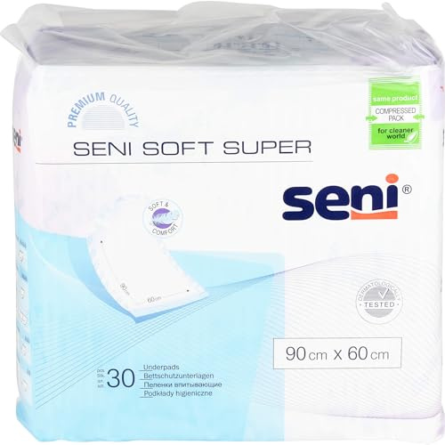 SENI Soft Super Bettschutzunterlage 60x90 cm 30 St