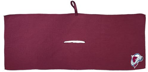 NHL Colorado Avalanche - Toalla de Microfibra Unisex, Color del Equipo, 16 x 40 Pulgadas