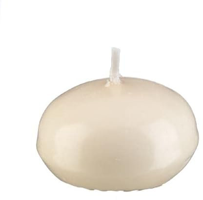 Kopschitz Maxi Schwimmkerzen Champagner Ø 80 x 32 mm, 8 Stück