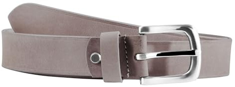 Leonardo Verrelli Damen-Gürtel Leder, verschiedene Farben, Business, kürzbar, Bundweite 75-125 cm 3100056-3100063 (Rosa, Bundweite: 75 cm - Gesamtlänge: 90 cm)