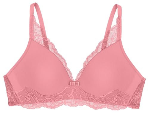 Triumph Women's Amourette Charm T P Bra, Peach Blossom, 32B