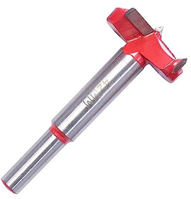 EdvenA 15-60mm Professional Woodworking Drilling Tool M10 Handle Hard Alloy Woodworking Drill Bit Wood Hinge Drilling Tool Flat Wing Drill Bit (Color : A, Size : 42mm)