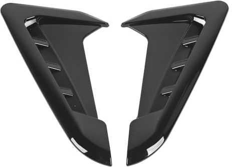 Akozon 1 Paar Seitenentlüftungsverkleidung, Links Rechts Auto Kotflügel Seitenentlüftungsabdeckung Aufkleber Dekor für X3 G01 X4 G02 M Sport, Verbessertes Erscheinungsbild