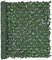 VEVOR Valla de Privacidad de Hiedra, 1500 x 2490 mm, Pantalla de Pared Verde Artificial, Valla de Hiedra Verde con Junta Reforzada, Setos Sintéticos Decoración de Hojas de Vid para Jardín Exterior