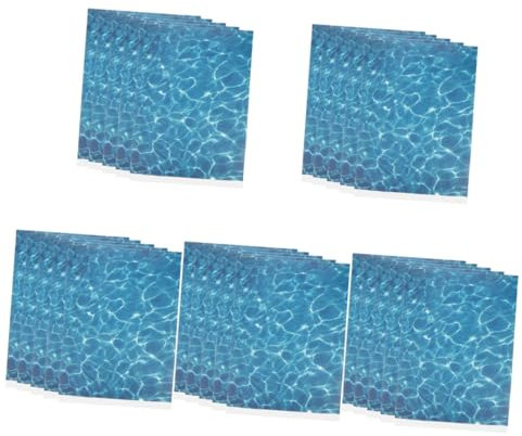 Hohopeti 25feuilles Imitaion De Rivière Pour Micro Paysage Décoration Diy De Lac Et Ruisseau Accessoires De Modélisme Pour Table De Sable Décorations Intérieures Et Extérieures