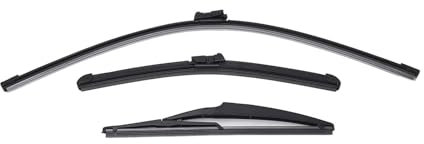 SAFATBZ Wischerarm Für FIAT 500 500C 500L 2009-2023 Vorne Hinten Scheibenwischerblätter Weiche Gummi Windschutzscheibe Regen Pinsel Auto Zubehör Auto Wischerblätter