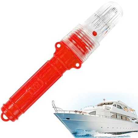 wiroouia Lumière clignotante marine – Lumière stroboscopique étanche | Dispositif d'éclairage de positionnement de navire, lampe d'avertissement de sécurité pour bateau yacht