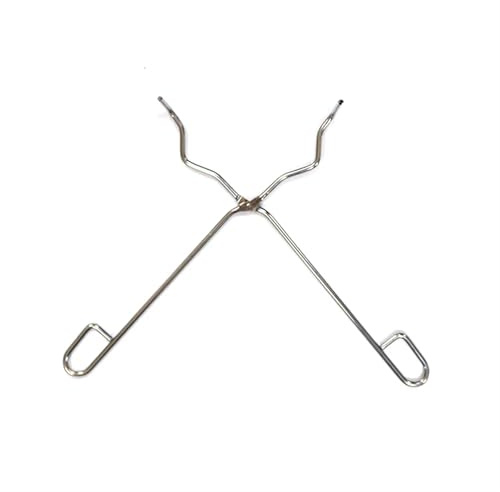RRYPBOVG Pinza Carbonella Pinze for Fuoco Pinze for bracieri Pinze for Legna da ardere Morsetto for crogiolo in Acciaio Inossidabile(40cm)