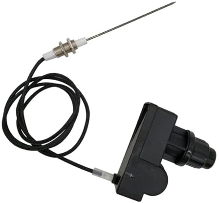 Gadpiparty Accenditore per Cucina a Gas Asta Regolabile per Campeggio e BBQ Accensione Sicura e Pratica Senza Batteria Accessorio Ricambio per Apparecchi a Gas