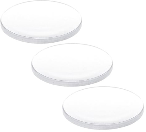 QUARKZMAN 3pz Pellicola Protettiva per Orologi 20mm Dia 1.5mm Spessore Vetro di Ricambio per Orologio Singola Cupola Rotonda Lente in Cristallo Trasparente per Orologiaio Riparazione