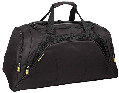Large Sports & Travel Holdall Duffle Bag – 82L, Adjustable Shoulder Strap, Multiple Compartments | Mens Travel Bag for Gym & Trips