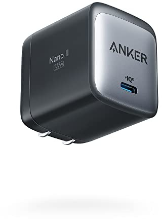 Anker Nano USB C Charger,65W GaN II PPS Fast Compact Foldable Charger for MacBook Pro, Galaxy, Dell, iPhone 17/16, iPad Pro, and More