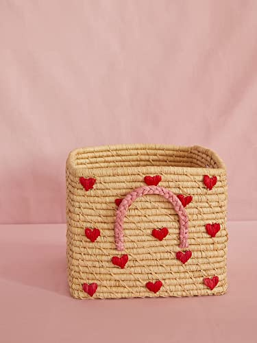 quadratisch Raffia Korb - natürlich - SS21 SÆSON NAVN