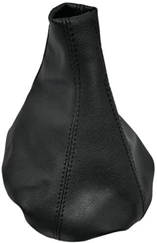 Aerzetix - C57813 - Cuffia soffietto per leva del cambio - compatibile con Skoda Fabia I 1999-2008 - colore: nero - in pelle sintetica