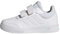 adidas Tensaur Hook And Loop Shoes, Zapatillas Unisex niños, Ftwr White Ftwr White Grey One, 36 EU