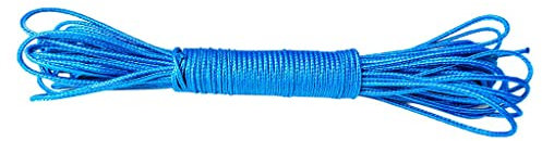 Folpus Robuste Wurfleine aus UHMWPE für Outdoor-Aktivitäten, 485lb in 2mm, Schwarz