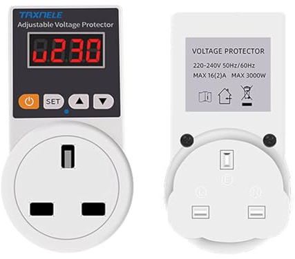 Spina di protezione da sovratensione Protettore automatico di tensione Regolatore di tensione Protettore di uscita Presa di corrente AC 220V 16A Universale/US/EU/UK (Universal With Display)