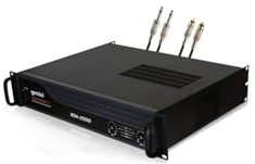 Amplificateur de Sonorisation Pro DJ Gemini XGA2000 - Puissance 2000W, Fonctionnement Stéréo, Parallèle Mono, Bridge - Câble RCA
