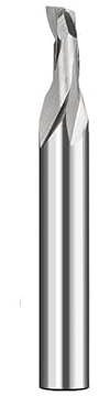 1 Stück HSS-Fräser 8 mm Schaft-Gravur-Bit for Aluminium-Fensterschneiden Single Flute Schaftfräser CNC-Aluminium-Fräser Fräser(8x3x12x60mm)