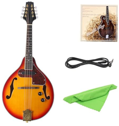 Professional Mandoline Instrument Electric Mandolin Instrument Mandolin Electric Box Mandolin EQ Mandolin Eight-stringed Instrument