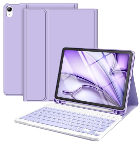 Keyboard Case for iPad Air 11(M2&M3&M4) 2024-2026 Air 5th/Air 4th 10.9