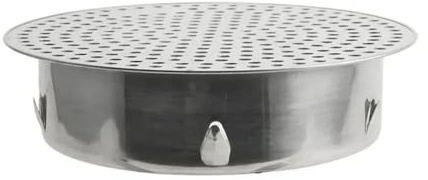1 Stück Abflussstopfen aus Edelstahl 304 for Badezimmer – vielseitiger Abflussstopfen for den Außenbereich for PVC-Rohre(160tubes)