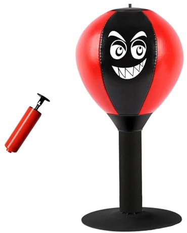 Saco de boxeo de escritorio, regalo de agilidad, pelota de reflejo de boxeo para boxeo en casa