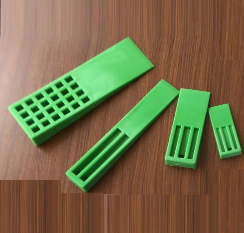 LFI - Cuñas de desmoldeo de plástico para quitar el molde, 4 unidades por juego, rodillos de fibra de vidrio, herramienta de burbujas, rodillo de laminación de fibra de vidrio, rollo de burbujas de