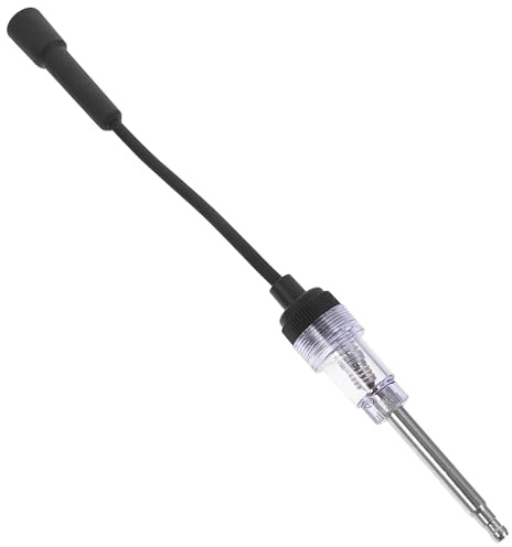 jojofuny Comprobador de Bujías para Automóvil Medidor de Hueco, Herramienta de Prueba de Encendido Material Plástico y Hierro para Diagnóstico y Reparación