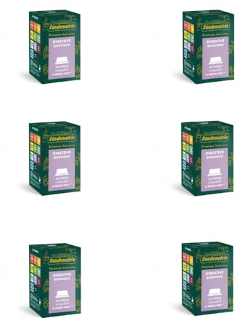 Sandemetrio Tisana Digestiva, 96 Capsule compatibili A Modo Mio, Premium Selection